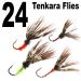 24 MIXED Tenkara Fly Fishing Flies